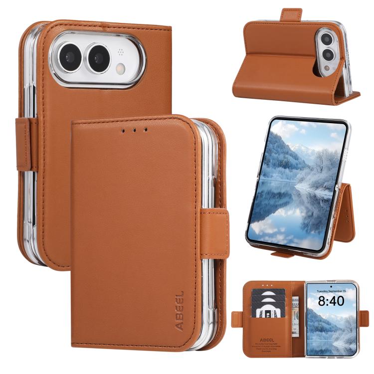 ABEEL RFID Side Buckle Leather Phone Case   ...