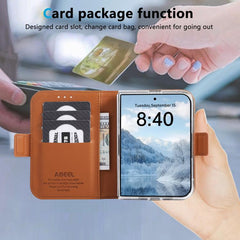 ABEEL RFID Side Buckle Leather Phone Case   ...