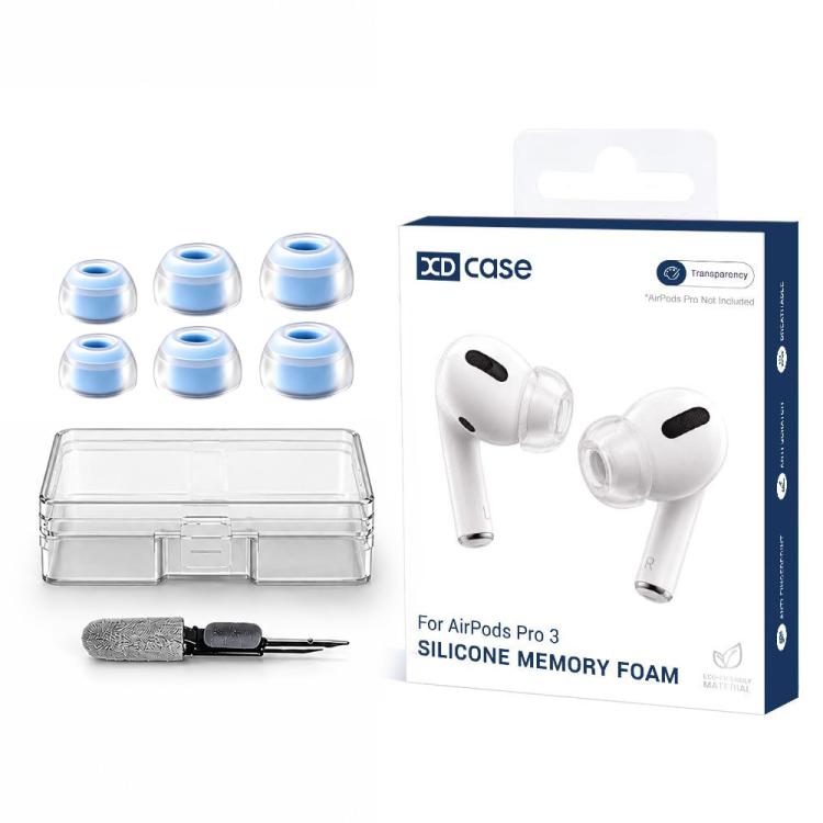 XDcase 3 Pairs Liquid Silicone Memory Foam E...