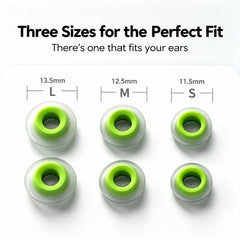 XDcase 3 Pairs Liquid Silicone Memory Foam E...