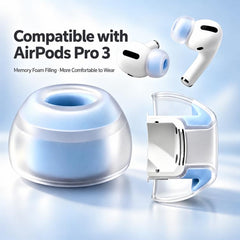 XDcase 3 Pairs Liquid Silicone Memory Foam E...