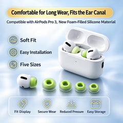 XDcase 3 Pairs Liquid Silicone Memory Foam E...
