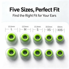XDcase 5 Pairs Liquid Silicone Memory Foam E...