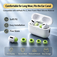 XDcase 5 Pairs Liquid Silicone Memory Foam E...