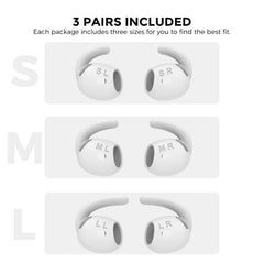 AhaStyle 3 Pairs For AirPods 5 / 4 Silicone ...