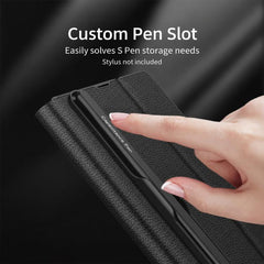 GKK Integrated Flip Leather Case with Pen Sl...