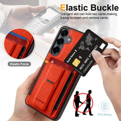 Forwenw F9 Holder Card Wallet PU Phone Case ...