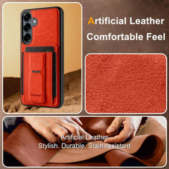 Forwenw F9 Holder Card Wallet PU Phone Case ...