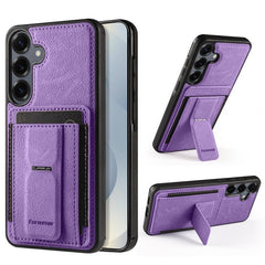 Forwenw F9 Holder Card Wallet PU Phone Case ...