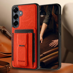 Forwenw F9 Holder Card Wallet PU Phone Case ...