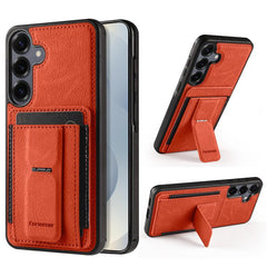 Forwenw F9 Holder Card Wallet PU Phone Case ...