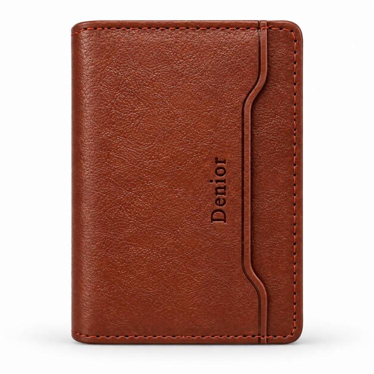 Denior V33 Magnetic 4 Card Horizontal PU Card Bag