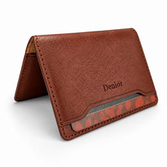 Denior V33 Magnetic 4 Card Horizontal PU Card Bag