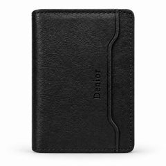 Denior V33 Magnetic 4 Card Horizontal PU Card Bag
