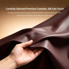 QIALINO Rotating Holder Genuine Leather Flip...
