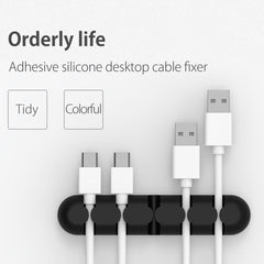ORICO CBS5 Administrador de cables de escritorio de material de silicona