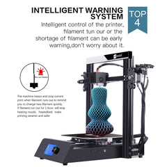Impresora 3D de escritorio con pantalla LCD JGAURORA Magic 250W