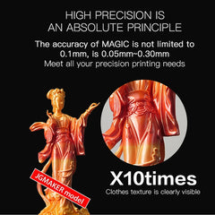 Impresora 3D de escritorio con pantalla LCD JGAURORA Magic 250W