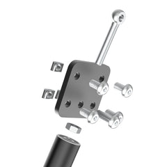 Marco de soporte fijo con barra de acoplamiento Ender-3 / 3Pro