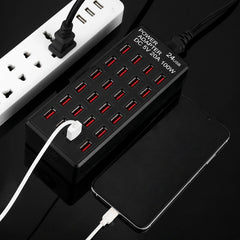 100W 24 puertos USB ayunan el cargador elega...