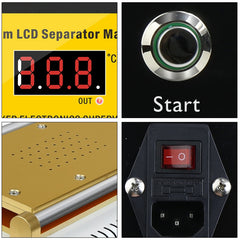 Máquina separadora de panel táctil LCD antie...