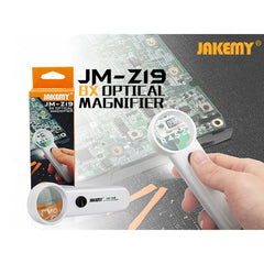 JAKEMY JM-Z19 Lupa óptica portátil 8X con lu...