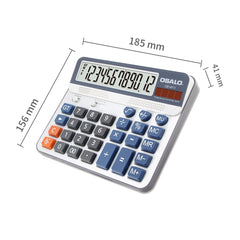 OSALO OS-6815 Calculadora de escritorio de 1...