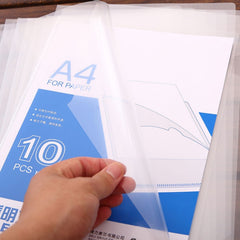 Carpeta A4 transparente de una sola página D...