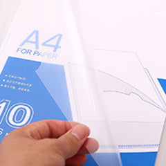 Carpeta A4 transparente de una sola página D...