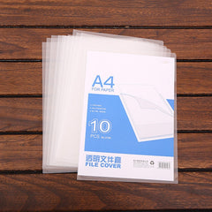 Carpeta A4 transparente de una sola página D...