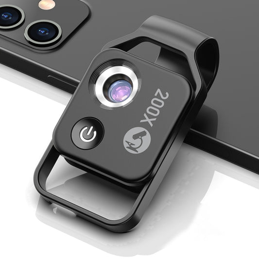 APEXEL APL-MS002BK 200X HD Microscopio portá...