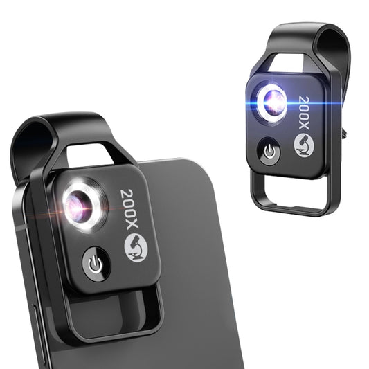 APEXEL APL-MS002BK 200X HD Microscopio portá...