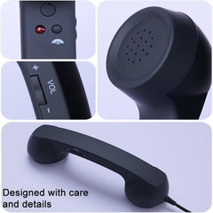 Micrófono con conector tipo C, teléfono retr...