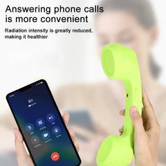 Receptor de auricular de teléfono celular an...