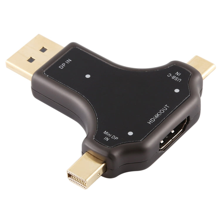 Adaptador D63A DisplayPort + Mini DP + UCB-C...
