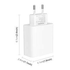 Adaptador de cargador rápido de doble puerto...