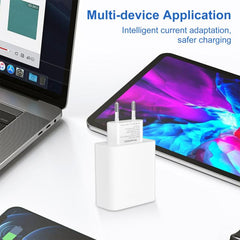 Adaptador de cargador rápido de doble puerto...