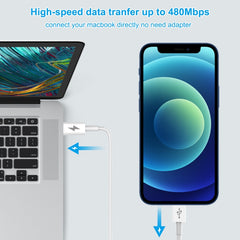 Cable de carga rápida HAWEEL 25W 3A USB-C / ...
