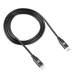 Cable de carga OTG de tipo C a 8 pines, longitud del cable: 1 m