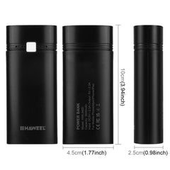 HAWEEL DIY 2x 18650 batería (no incluida) 56...