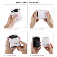 HAWEEL DIY 4 x 18650 batería (no incluida) 1...