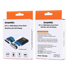 HAWEEL DIY 4 x 18650 batería (no incluida) 1...