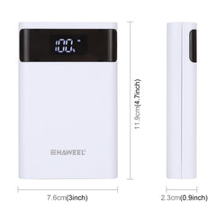 HAWEEL DIY 4x 18650 Batería (no incluida) 12...