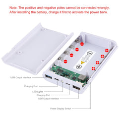 HAWEEL DIY 4x 18650 Batería (no incluida) 12...