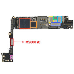 Módulo de flash de cámara IC M2600 para iPho...