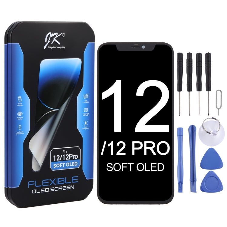 Pantalla LCD OLED suave JK para iPhone 12/12...