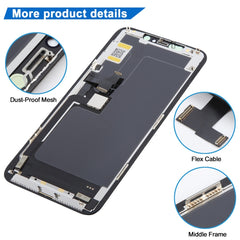 Pantalla LCD OLED suave JK para iPhone 11 Pr...