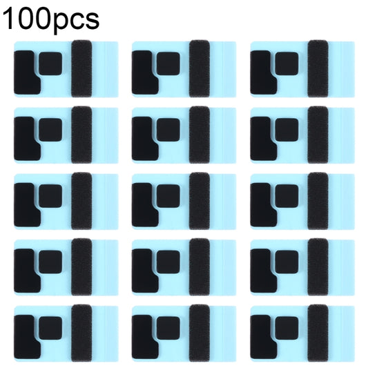 100/Set LCD adhesivo negro para iPhone 14/14 Plus