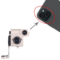 Para cámara trasera de iPhone 15, For iPhone 15