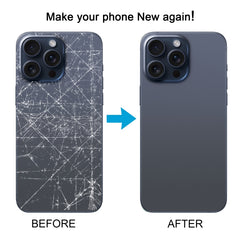 Para iPhone 15 Pro Reemplazo fácil Cubierta ...